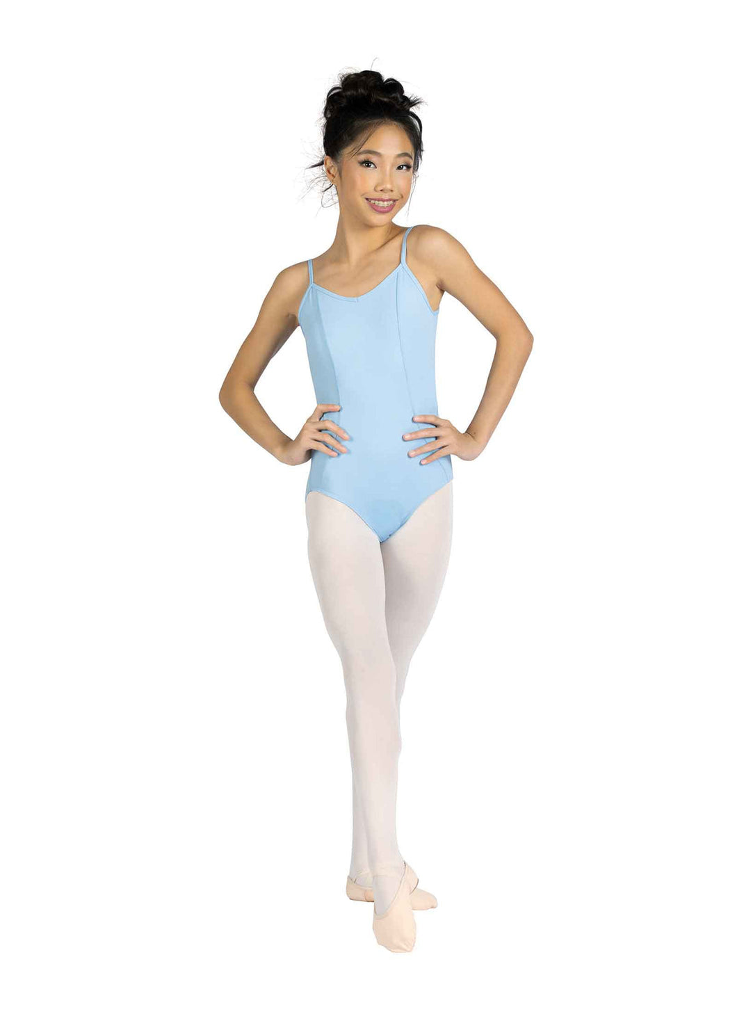 Dylan V-Neck Camisole Leotard - Child