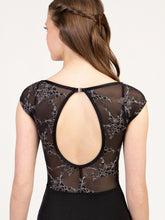 Load image into Gallery viewer, Soiree Cap Sleeve Leotard