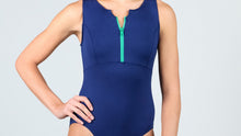 Load image into Gallery viewer, Varsity Zip Front Camisole Leo