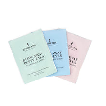 Load image into Gallery viewer, Glow Away Puffy Eyes Eye Mask Set