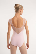 Load image into Gallery viewer, Mesh Cap Sleeve Leotard