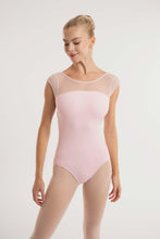 Load image into Gallery viewer, Mesh Cap Sleeve Leotard