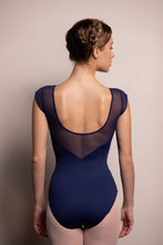 Load image into Gallery viewer, Mesh Cap Sleeve Leotard