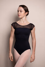 Load image into Gallery viewer, Mesh Cap Sleeve Leotard