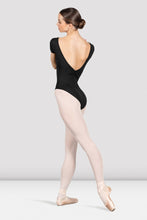 Load image into Gallery viewer, Ballet Core Gather Cap Sleeve Leotard