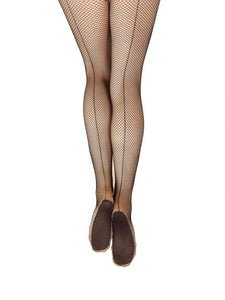 Professional Fishnet Tights with Seams