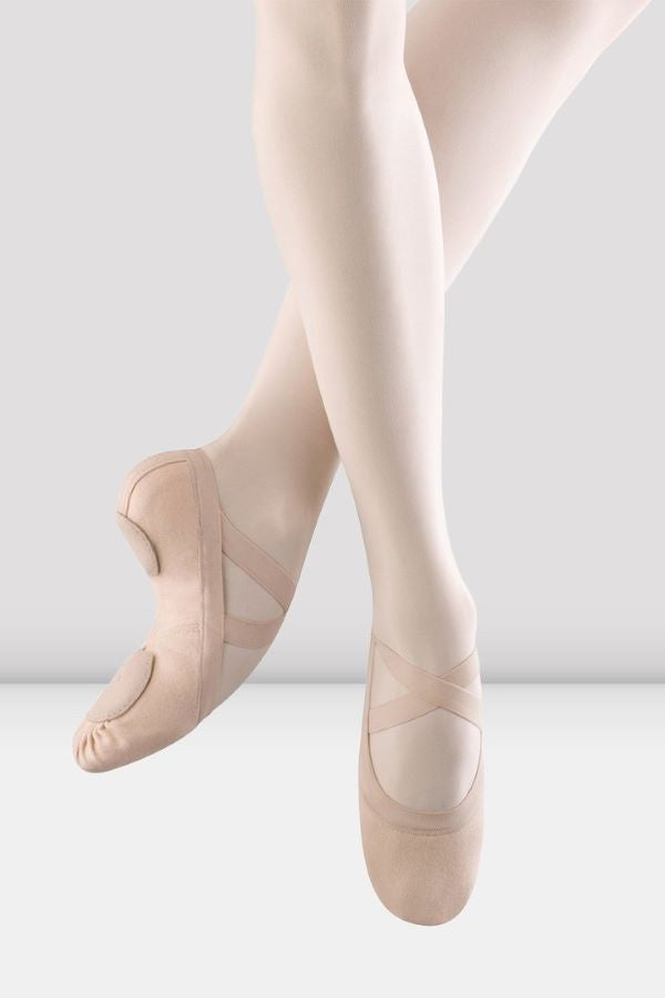 Synchrony Stretch Canvas Ballet Slippers - Pink